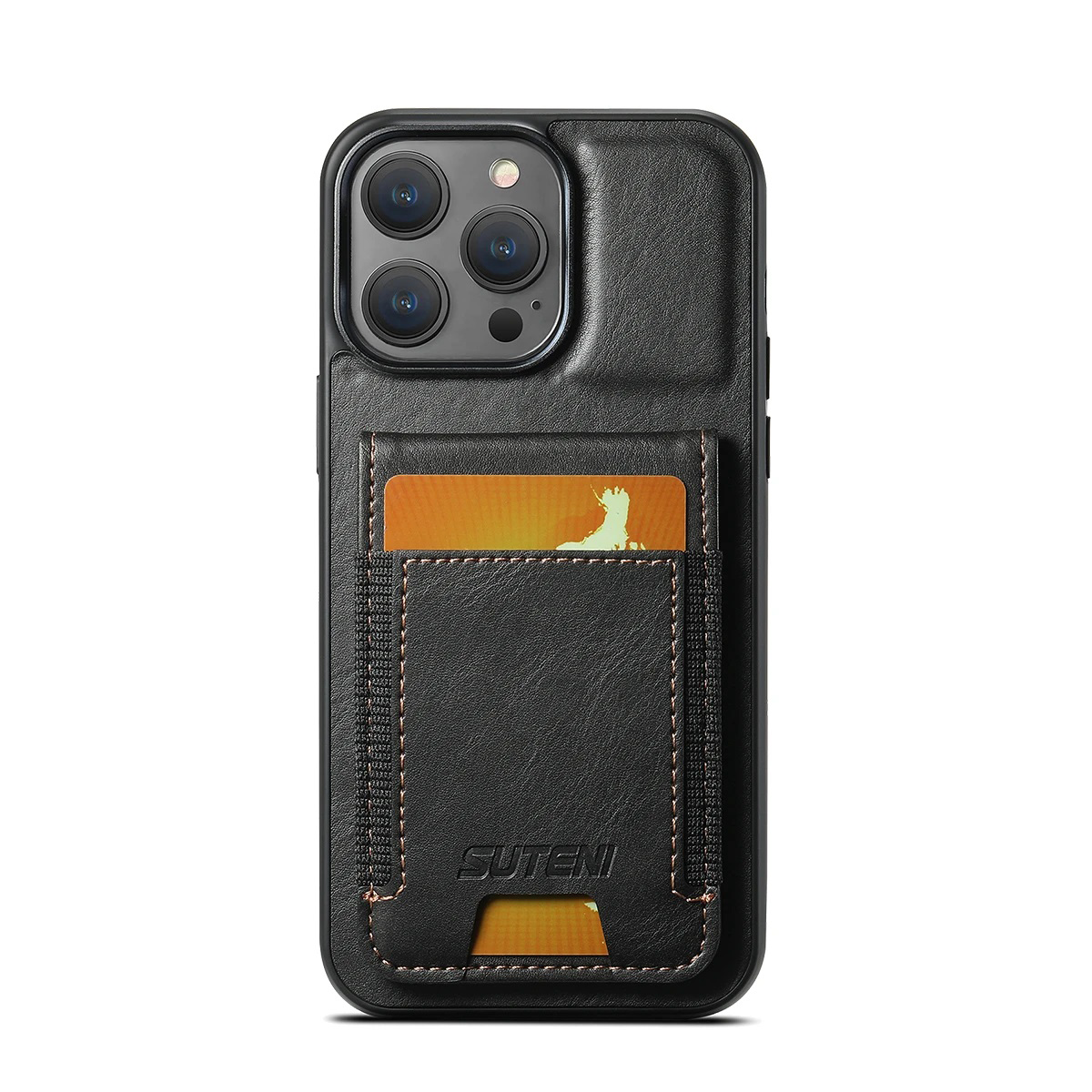 Multifunctional Luxury Leather Wallet iPhone Case Magnet Flip
