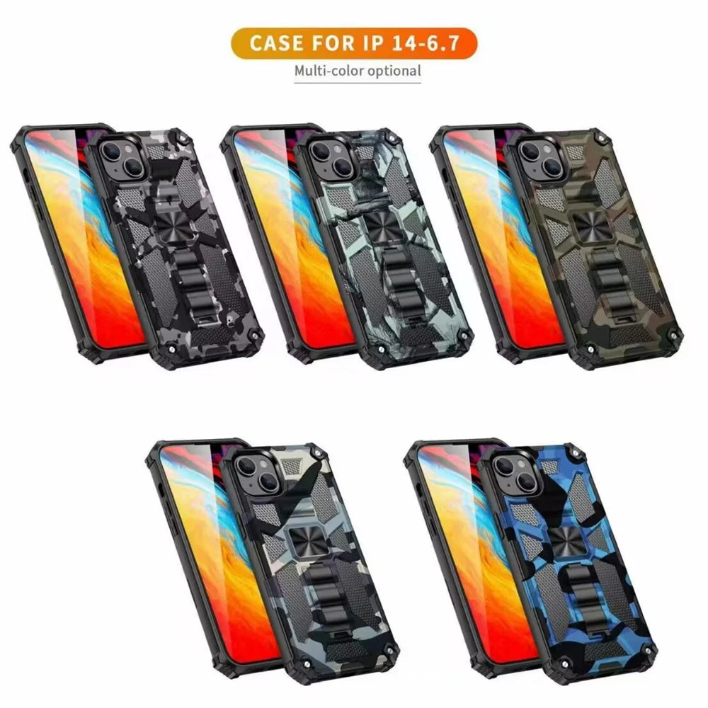 Military Camouflage Armor Shockproof Phone Case