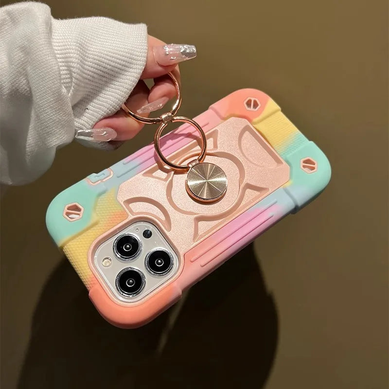 Finger Ring Silicone Phone Case