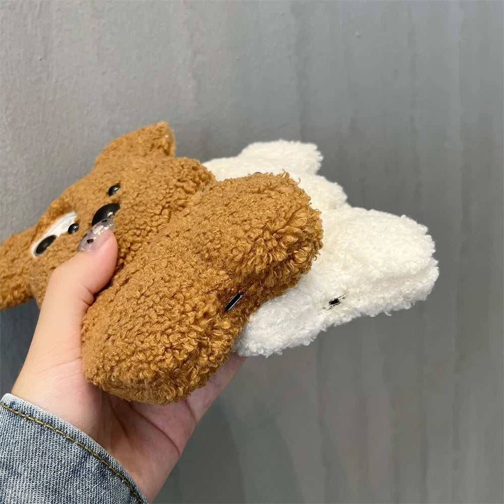 Cute Furry Teddy Dog iPhone case