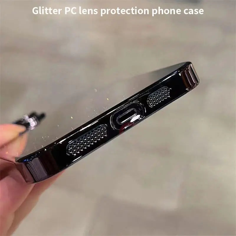 Glitter Transparent Phone Cases