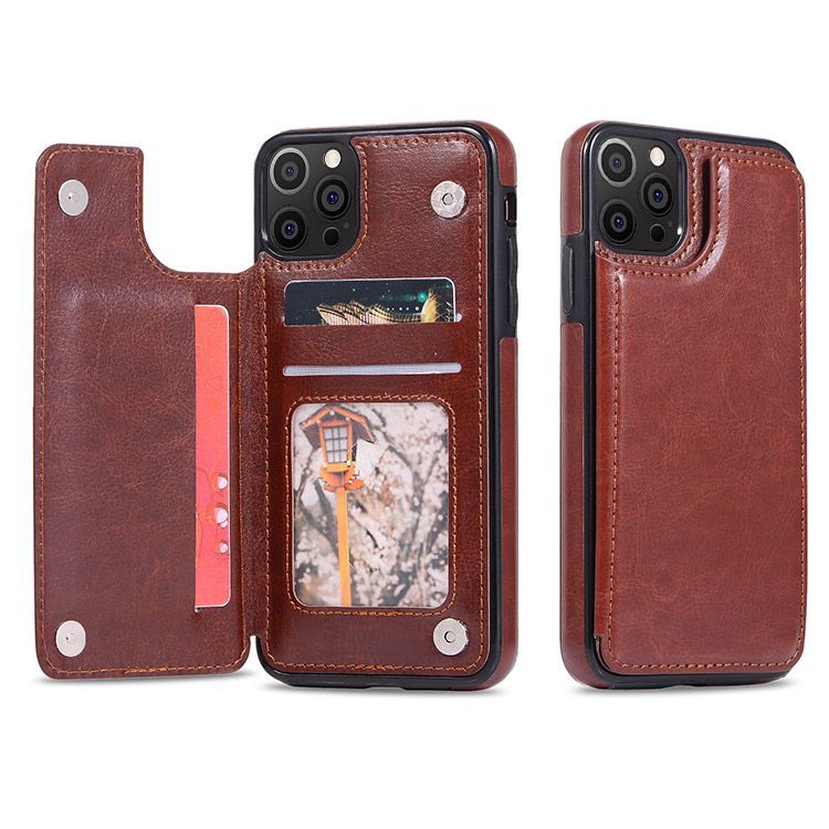 Classic Buckle Wallet Phone Case