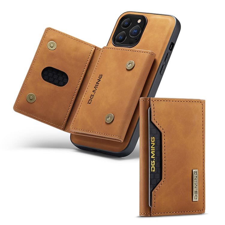 Magnetic 2 in1 Wallet Phone Case - Tri Fold 8 Card Slots Cash Pocket