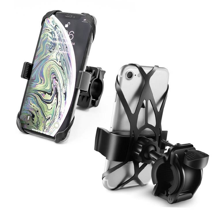 Universal Premium Bike Phone Mount for Motorcycle - Bike Handlebars, Adjustable